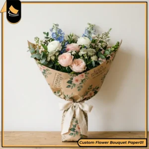 Custom Flower Bouquet Paper